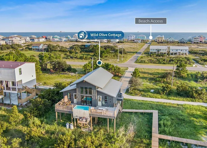 Holiday home Peaceful 4br*private Pool*3-5 Min Walk To Beach! *